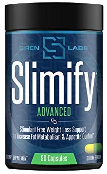 SirenLabs Slimify Advanced Stimulant Free Weight Loss Support