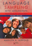 Language Sampling with Adolescents, Implications for Intervention