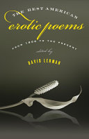 The Best American Erotic Poems, From 1800 to the Present