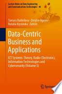 Data-Centric Business and Applications, ICT Systems-Theory, Radio-Electronics, Information Technologies and Cybersecurity (Volume 5)