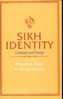 Sikh Identity, Continuity and Change